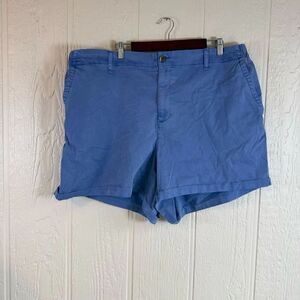 Old Navy Light Blue Chino Bermuda Shorts